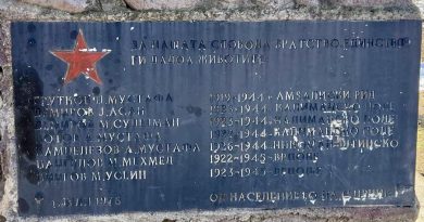 Исмаил: Споменик на паднати борци во с. Црник, Пехчево